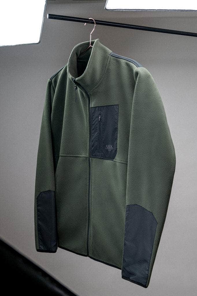 ARKK Apparel ARKK Essential Fleece Jacket | Dark Army Black Fleece Jacket